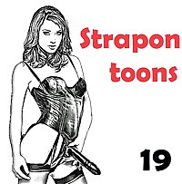 Strapon & Anal play toons
