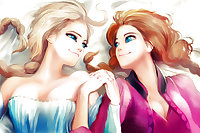 Frozen Princess Cartoon Hentai Fun