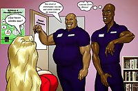 two hot blondes bet on big black cock 2 in spanish
