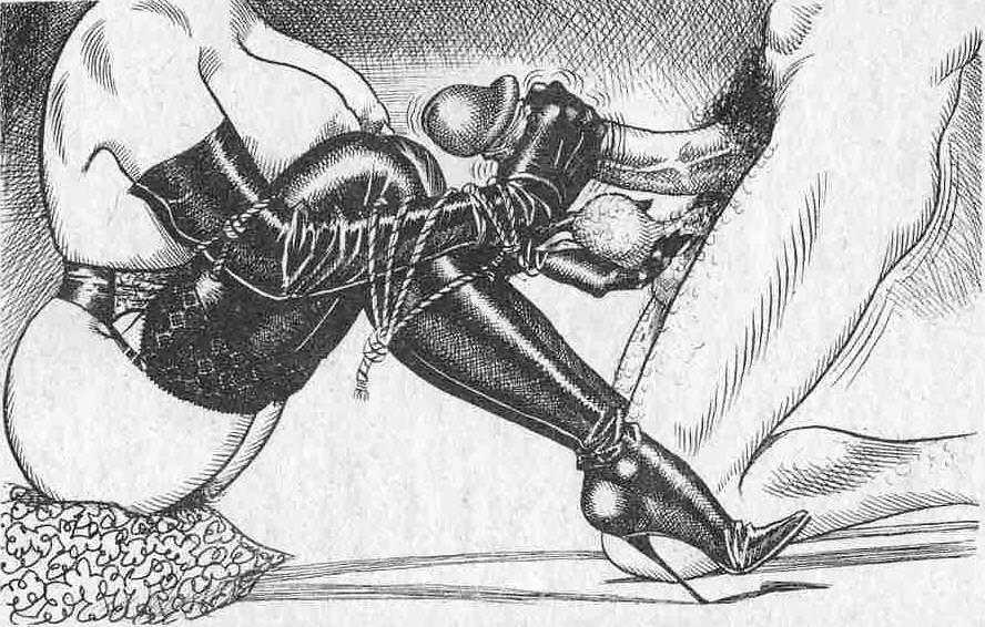 Thematic Drawn Porn Art 10 - BDSM (1), image 44.